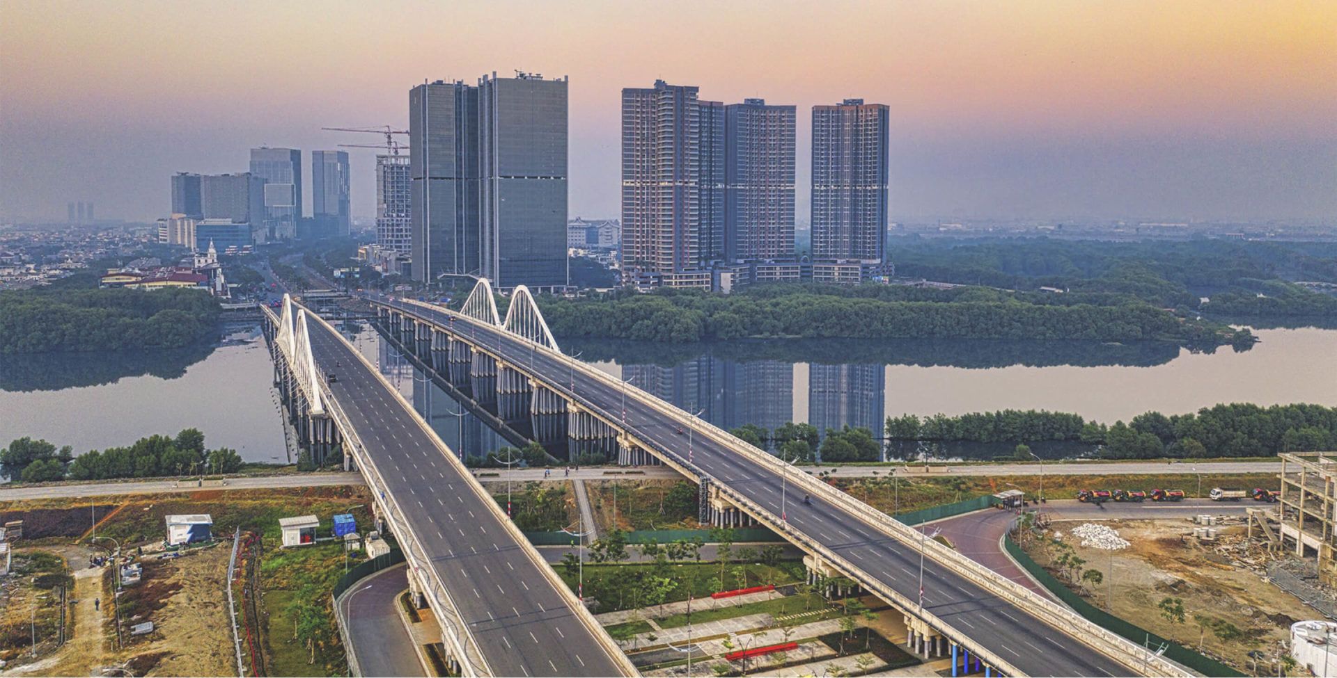 Зоны сопряжения мостов и насыпей