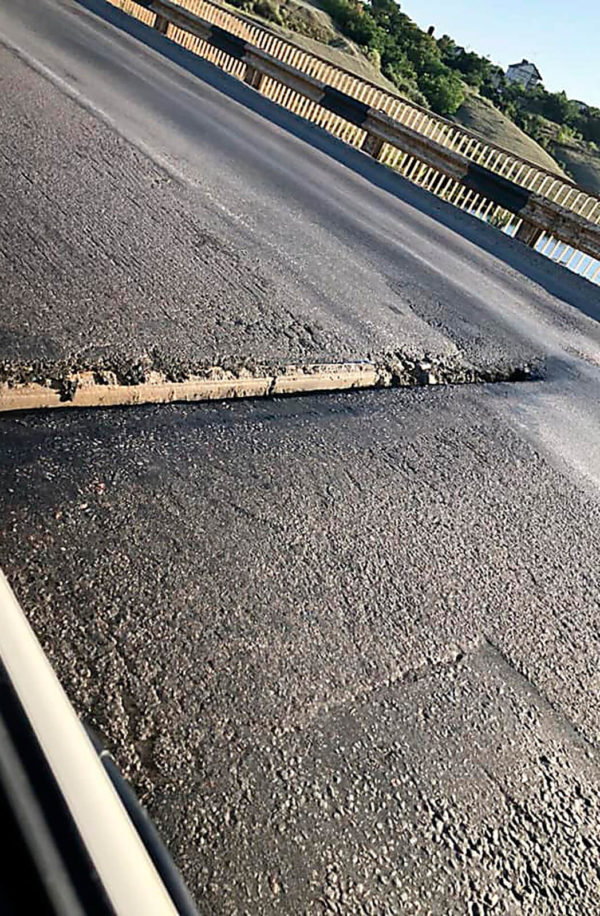 Зоны сопряжения мостов и насыпей